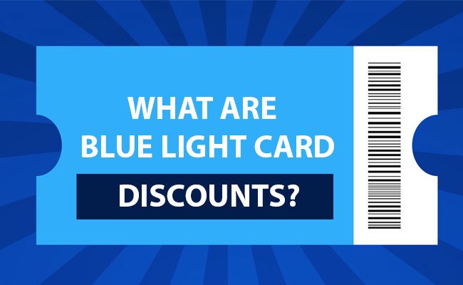 blue light card discounts